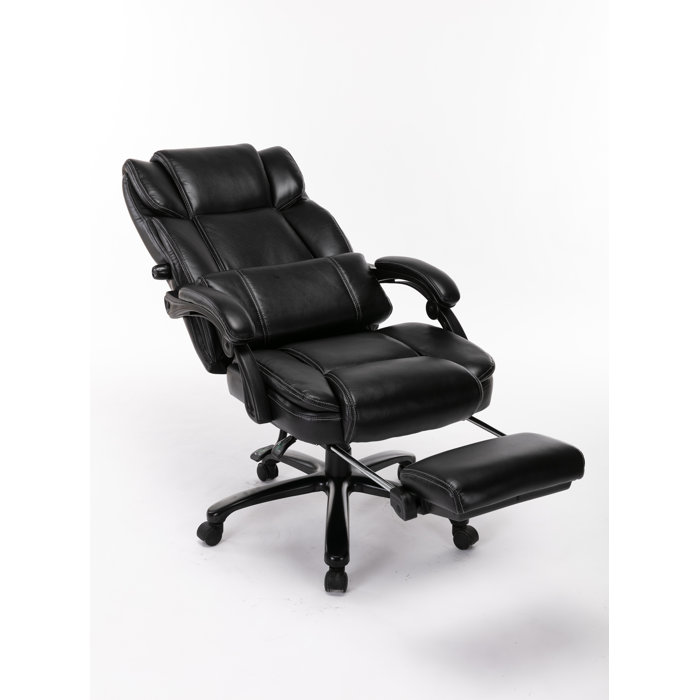 Inbox Zero Big And Tall Reclining Office Chair High Back Executive